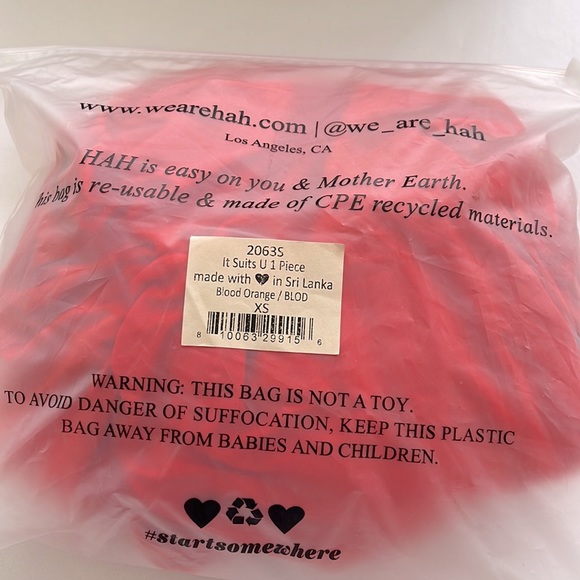 We are HAH It suits U 1 piece swimsuit size XS - Picture 11 of 14